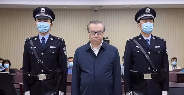 Lại Tiểu Dân tại một phiên tòa. (Nguồn: Weibo)