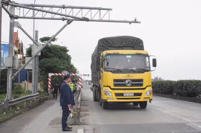 Hệ thống cân tự động được Tổng cục Đường bộ thí điểm trên QL5