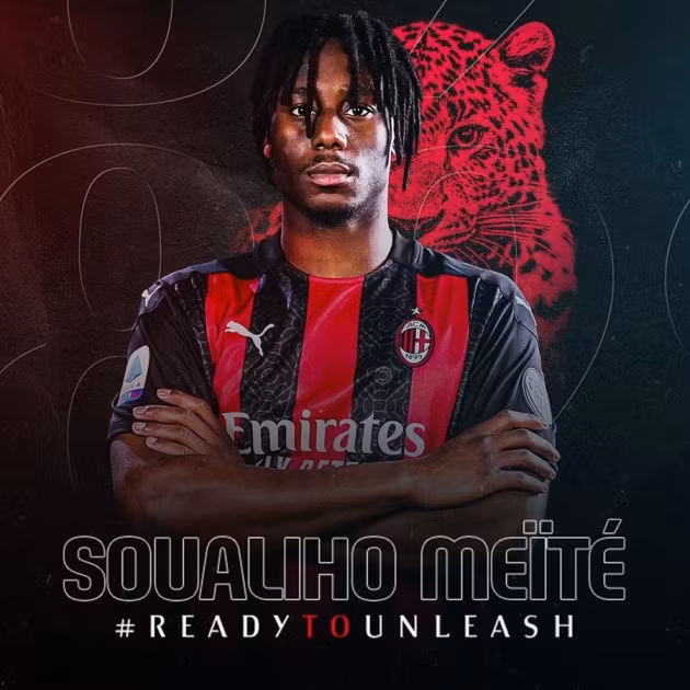  Tân binh đầu tiên của AC Milan trong mùa Đông năm nay.