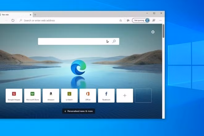  Microsoft Edge là một trong những trình duyệt dựa trên Chromium Ảnh: eWeek