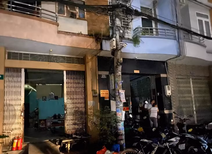 Căn nhà nơi xảy ra vụ cháy. Ảnh. CTV