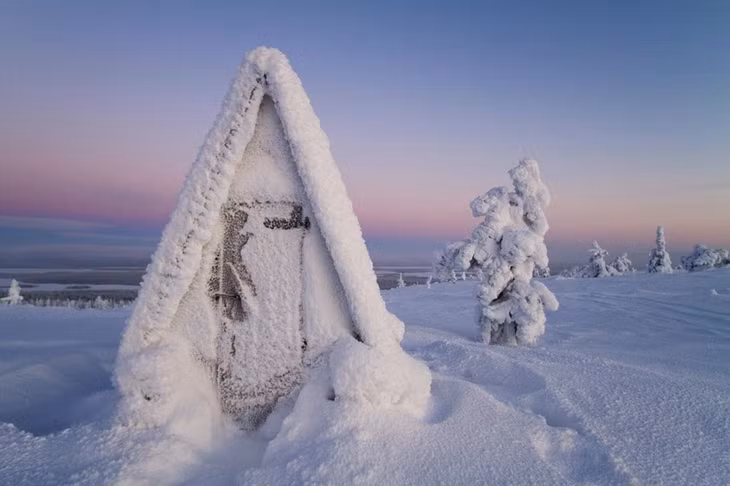 Kỳ quan tuyết ở Phần Lan. (Nguồn: NatGeo)