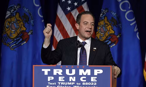 Chánh văn phòng Nhà Trắng Priebus. Ảnh: AP