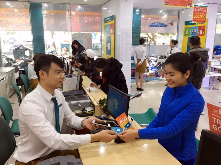 Khách hàng đổi sim 4G miễn phí