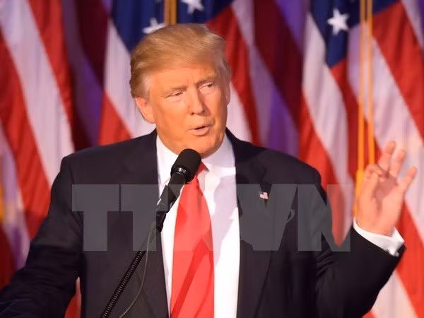 Tổng thống mới đắc cử Donald Trump. (Nguồn: AFP/TTXVN)
