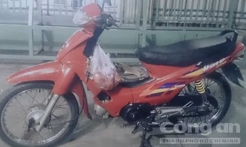 Chiếc xe được Tuấn dùng đi gây án