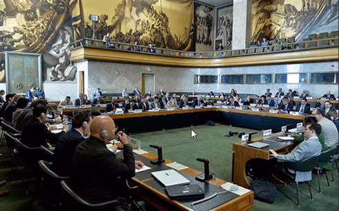 Phiên họp của Liên Hợp Quốc về giải trừ quân bị 2017 ở Geneva, Thụy Sĩ. (Ảnh: un.org)