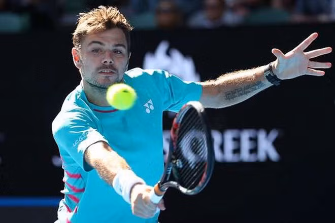 Wawrinka đã có thời điểm bùng nổ nhưng không thể đánh bại Federer. (Nguồn: AP)