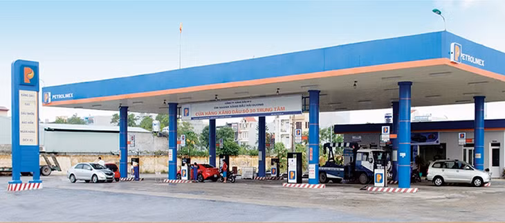 Cửa hàng xăng dầu tại Hải Dương.