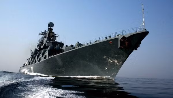 Tuần dương hạm Varyag thuộc Hạm đội Thái Bình Dương của Nga