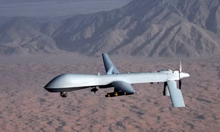 Máy bay Predator của Mỹ. Ảnh: Sipa Press/Rex Features