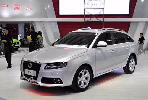 Audi A4 có hàng nhái là Yema F16.