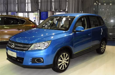 Yema T-Suv - bản sao của Volkswagen Tiguan.