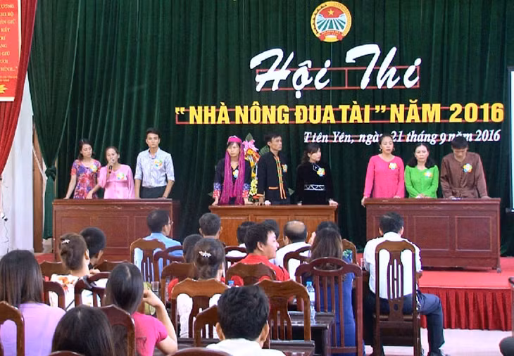 Các đội tham gia thực hiện phần thi