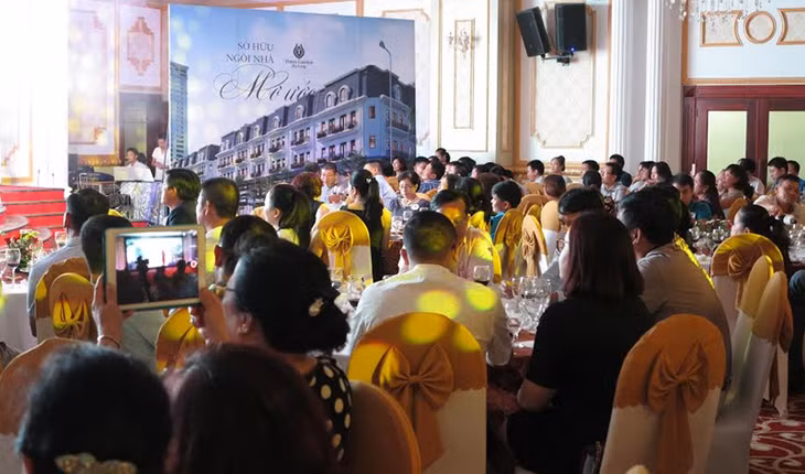 Dự án thu hút đông đảo khách hàng đến tham dự sự kiện