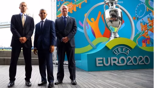  EURO 2020 được tổ chức ở 13 quốc gia. Ảnh: Internet.