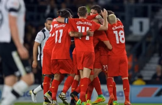  Liverpool đã dễ dàng đánh bại Derby County. Ảnh: Internet.