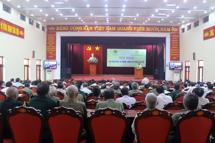 Quang cảnh buổi tập huấn.