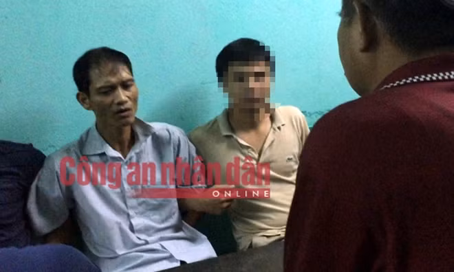 Đối tượng Doãn Trung Dũng tại Cơ quan Công an.