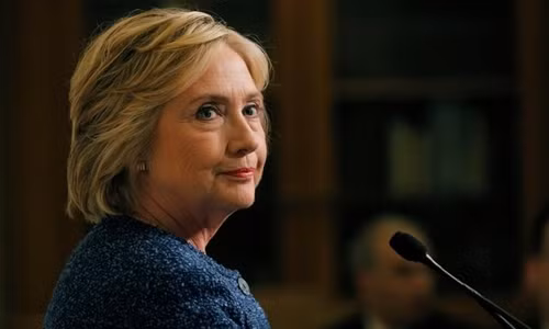 Ứng viên tổng thống đảng Dân chủ Hillary Clinton. Ảnh: Reuters