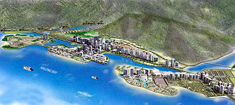 Khu đô thị Hạ Long Marina hiện nay đã hoàn thiện cơ sở hạ tầng, điện, nước sạch, đèn đường cao áp, cảnh quan.