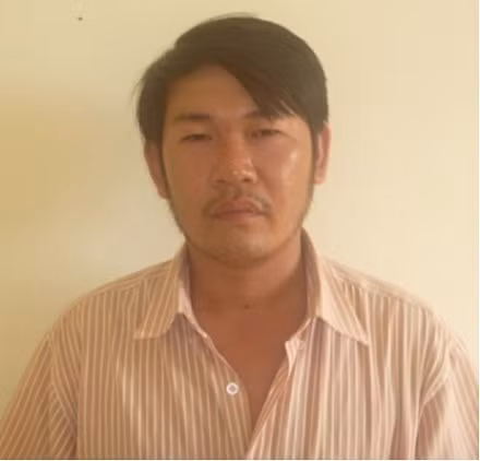 Đối tượng Nguyễn Quốc Tuấn tại Cơ quan điều tra.