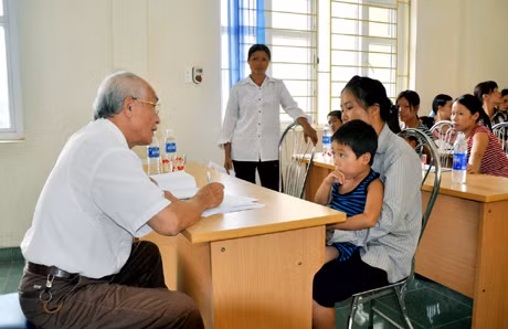 Một buổi trợ giúp pháp lý lưu động tại xã Minh Cầm (Ba Chẽ).