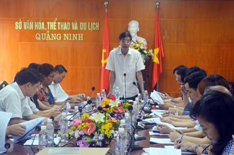 Hội nghị triển khai kế hoạch phối hợp tổ chức Liên hoan phim lần thứ 18 tại Sở VH,TT&DL.