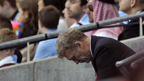 Moyes thất bại thảm hại ở trận derby đầu tiên