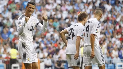 Ronaldo đã có một trận đấu khó quên