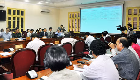 Đơn vị tư vấn Nikken Sekkei trình bày nội dung quy hoạch.