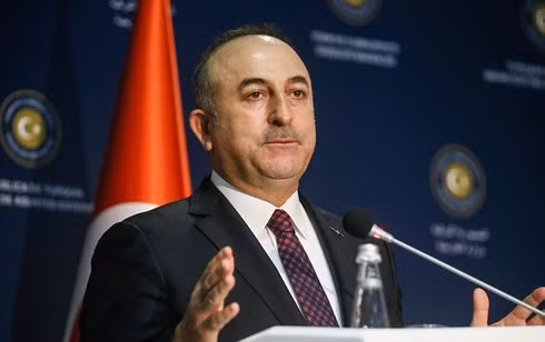 Ngoại trưởng Thổ Nhĩ Kỳ Mevlut Cavusoglu. Ảnh: Reuters