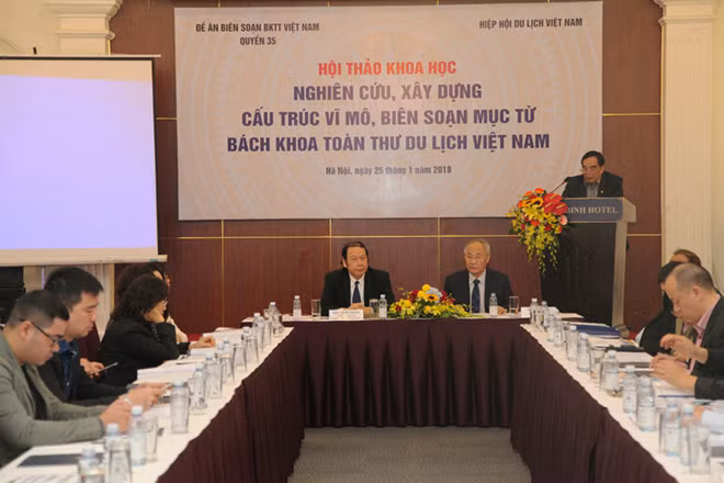 Lần đầu tiên biên soạn Bách khoa Toàn thư về Du lịch - ảnh 2Toàn cảnh Hội thảo