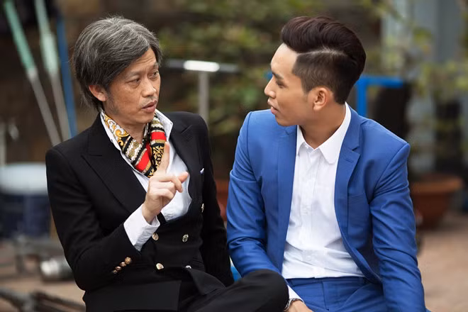  Hoài Linh làm ông nội của Bạch Công Khanh trong phim. Ảnh: ĐPCC.