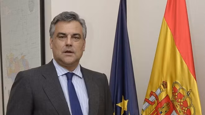 Đại sứ Tây Ban Nha tại Caracas Jesús Silva Fernández. (Nguồn: Globovision)