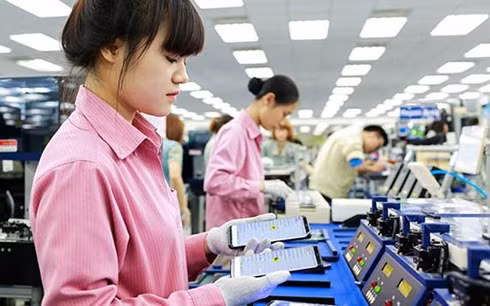 Xuất khẩu điện thoại và linh kiện đạt 4,2 tỷ USD trong tháng 1/2018 (ảnh minh họa: KT)