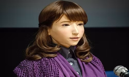 Robot Enrica có vẻ ngoài giống một cô gái 23 tuổi. Ảnh: Live Science.