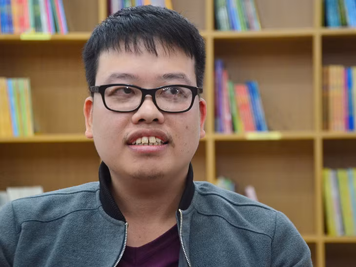 Nhà văn trẻ Đinh Phương.