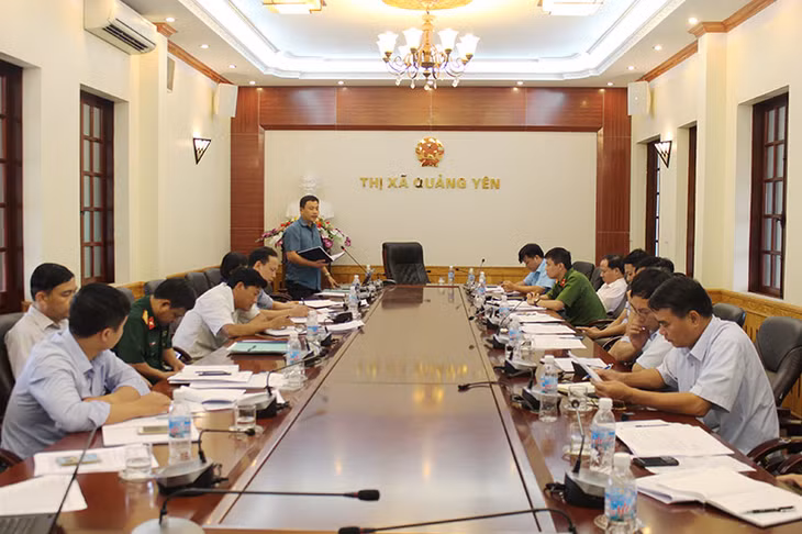 Ban pháp chế HĐND TX Quảng Yên họp thẩm tra các văn bản trình tại kỳ họp thứ 4 - HĐND thị xã khóa XIX