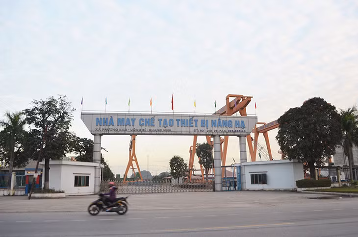 Dự án Nhà máy chế tạo thiết bị nâng hạ-Xí nghiệp cơ khí Quang Trung (Phương Nam, Uông Bí)