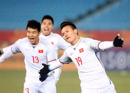 Quang Hải, người hùng của U23 Việt Nam. Ảnh: Thể thao & Văn hóa