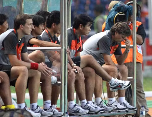 Goetz đã không hoàn thành chỉ tiêu mà VFF giao cho U23 Việt Nam - vào chung kết SEA Games. Ảnh: Nam Hà.