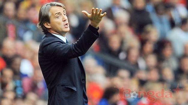 HLV Roberto Mancini- Ảnh Getty