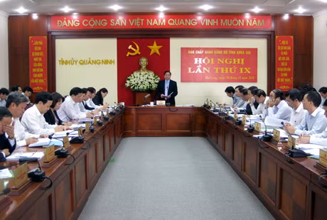 Đồng chí Phạm Minh Chính, Bí thư Tỉnh uỷ kết luận hội nghị.