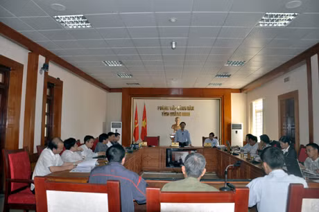 Một buổi tiếp dân của định kỳ của UBND tỉnh.