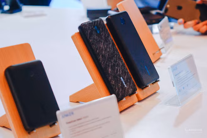 Anker nổi tiếng với việc cung cấp nhiều mẫu pin sạc dự phòng chất lượng