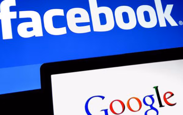 Pháp thông qua luật buộc Facebook, Google trả tiền cho báo chí. (Ảnh minh họa: KT)