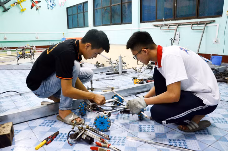 Hoạt động nghiên cứu, sáng tạo khoa học công nghệ được các em sinh viên nhà trường tích cực tham gia thực hiện và đạt nhiều kết quả đáng ghi nhận.