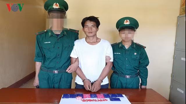  Ảnh đối tượng Giàng A Câu bị bắt giữ.
