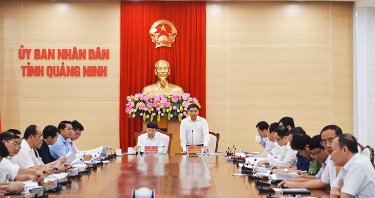 Đồng chí Nguyễn Văn Thắng, Chủ tịch UBND tỉnh chủ trì hội nghị sơ kết 6 tháng công tác tiếp công dân, giải quyết KNTC.